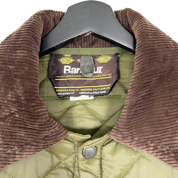 Vintage Barbour Quilted Women's Jacket Single Layer Snap