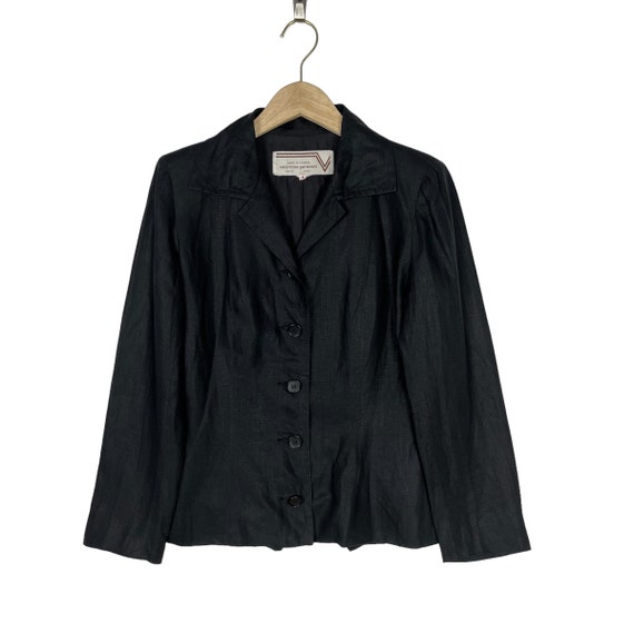 Vintage 90's Valentino Garavani Blazer Designer Luxury Brand