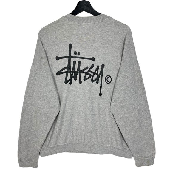 STUSSY - stussywomen ワイドスリーブロゴスウェット Stussy Big Back Hit Logo Sweatshirt - Etsy