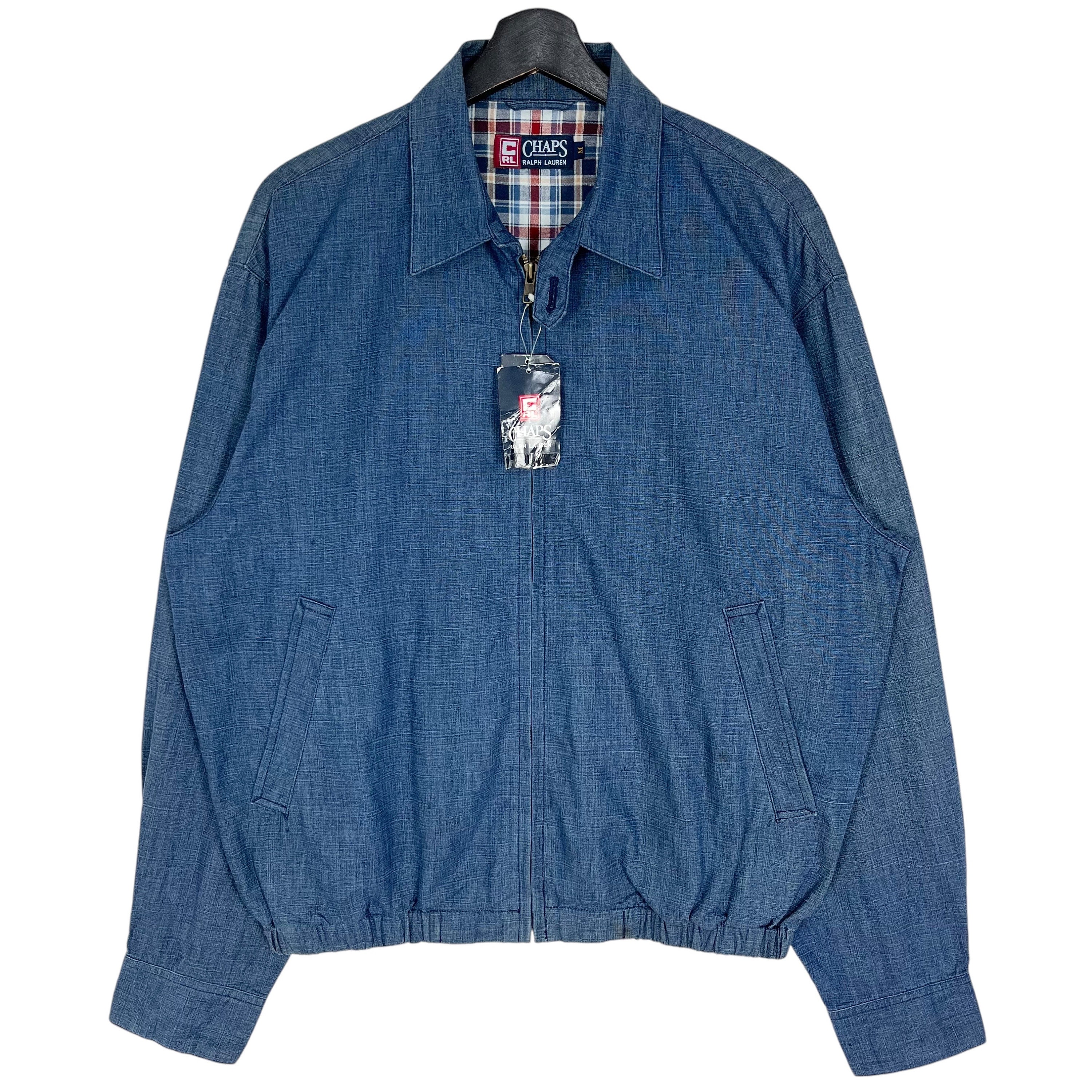Chaps Ralph Lauren Harrington Jacket Blue Size M Made in Japan - Etsy