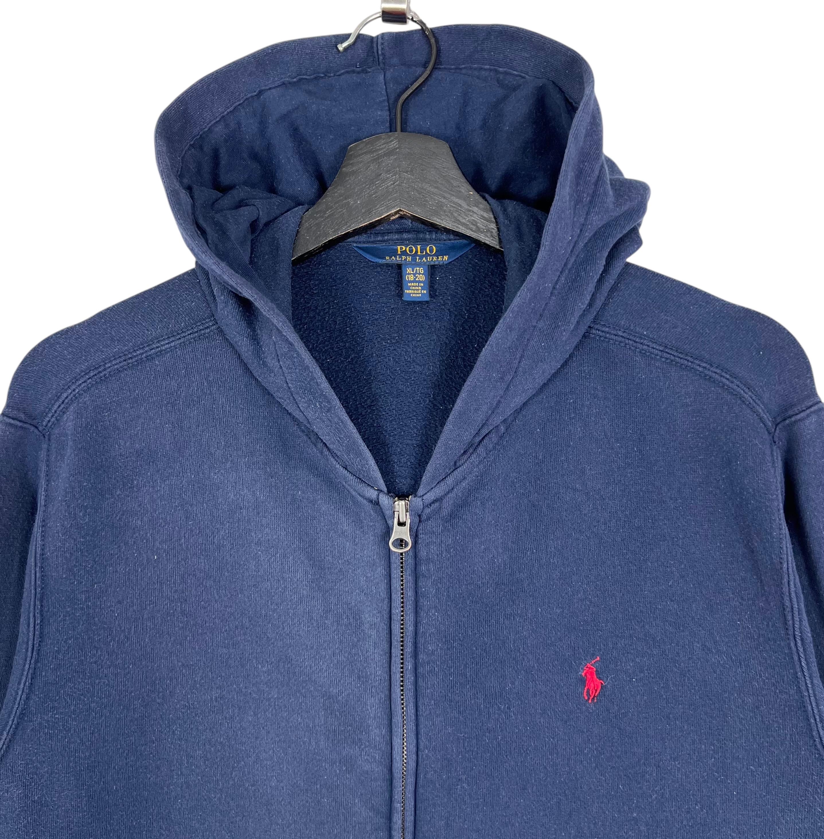 ジャケット・アウター 90s Polo Ralph Lauren Hooded Zip Jacket Polo Ralph Lauren Zipper Hoodie Jacket - Etsy