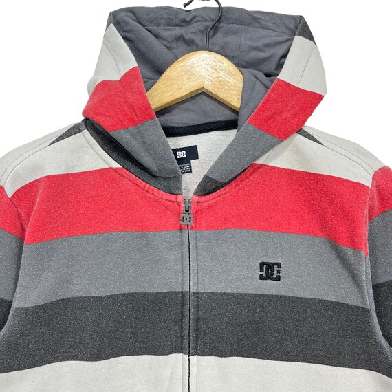 DC Skateboard Stripes Skatesbrand Zip up Hoodie Sweater