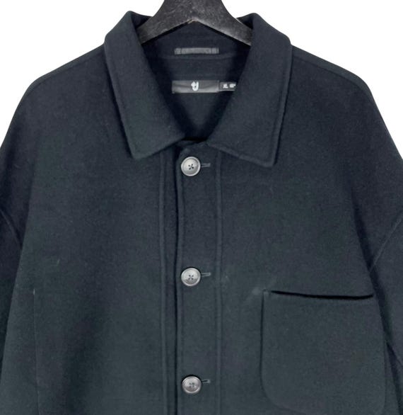 Uniqlo X Jil Sander Wool Chore Jacket Black Size XL - Etsy