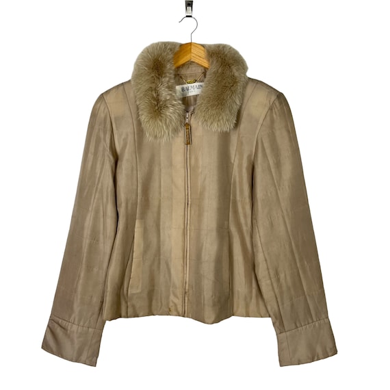 BALMAIN フーデッド ピーコート BALMAIN フーデッド ピーコート