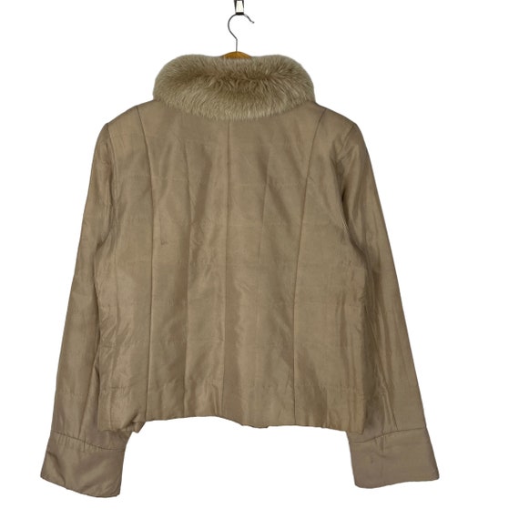 Balmain Silk Furs Zip up Jacket French Designer Luxury Brand