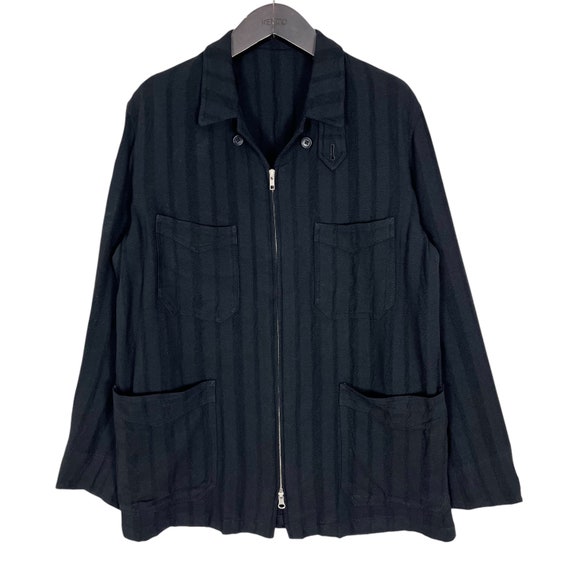 Yohji Yamamoto Black Rayon Pants Rare Y\u0027s Yohji Yamamoto Black Shirt Long Sleeve Rayon 100% Black