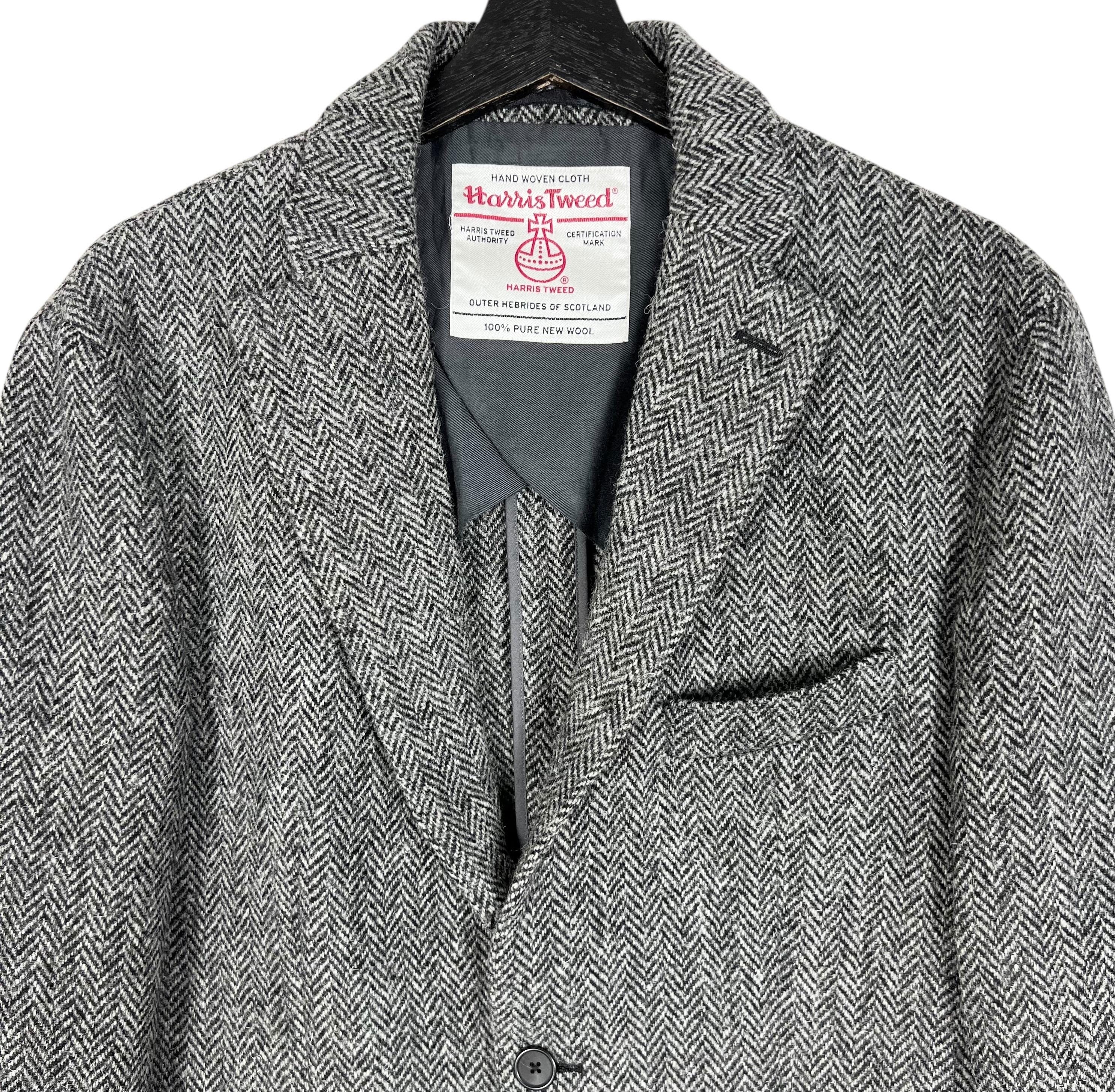 RADIOPETROSSO×HARRIS TWEED Harris Tweed X Rosso Urban Research Herringbone Tweed Women Blazer