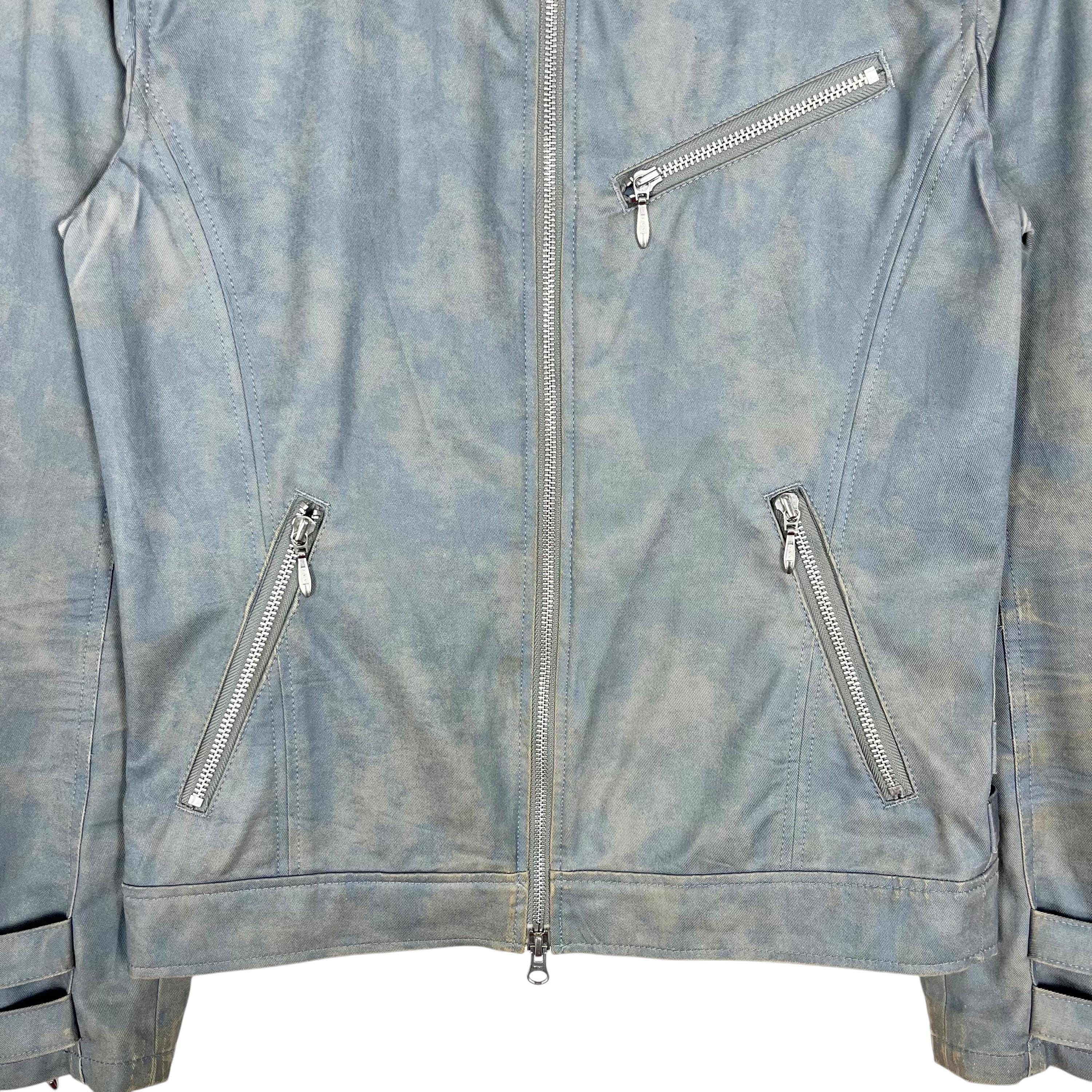 Japanese Brand Tornado Mart Zipper Jacket Blue Color Size L - Etsy