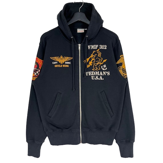 ^_^ TedCampany 1991 \"TED MAN\"スカジャン Tedman's Ted Company Zipper Hoodie Lucky Devil Teddy's Division