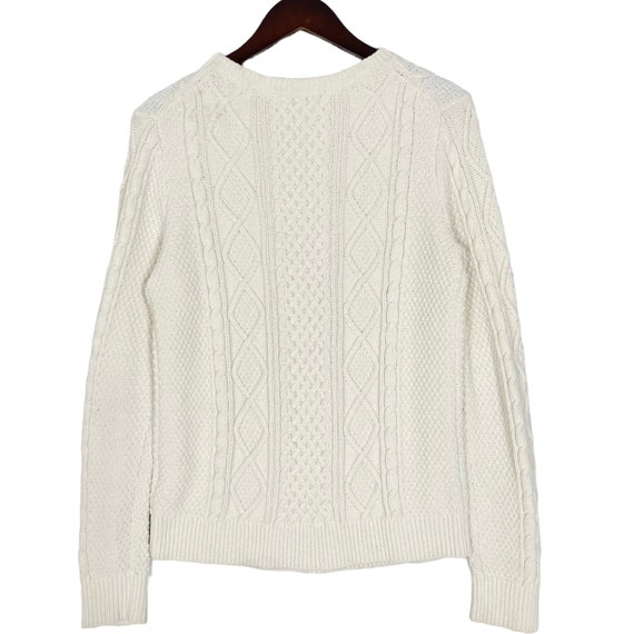 Uniqlo Ines De La Fressange Knit Sweater White Cr… - image 6