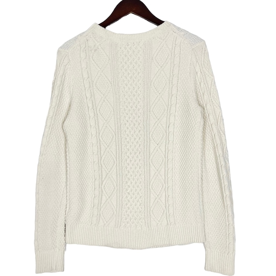 Uniqlo Ines De La Fressange Knit Sweater White Cream Color Size Medium Etsy