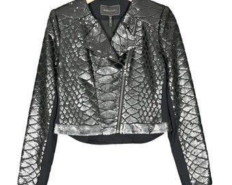 【美品】OnClimateJacket women's S size BLACK Women's Medium Black & White Fashion Jackets (Spring/Fall