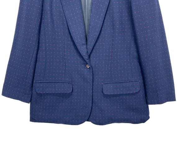 Vintage 90’s Pendleton Polka Dots Single Button T… - image 3