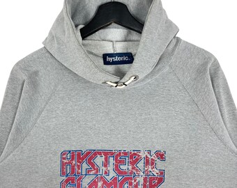 Hysteric Glamour Reflective Logo Pocket Pullover Hoodie Size M