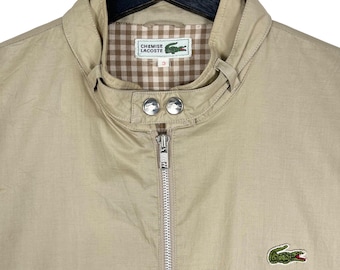 80年代初期 フレラコ ロングスリーブ ベージュ サイズ6 LACOSTE CHEMISE LACOSTE ポロシャツ ショートスリーブ 半袖 6サイズ C100 1960
