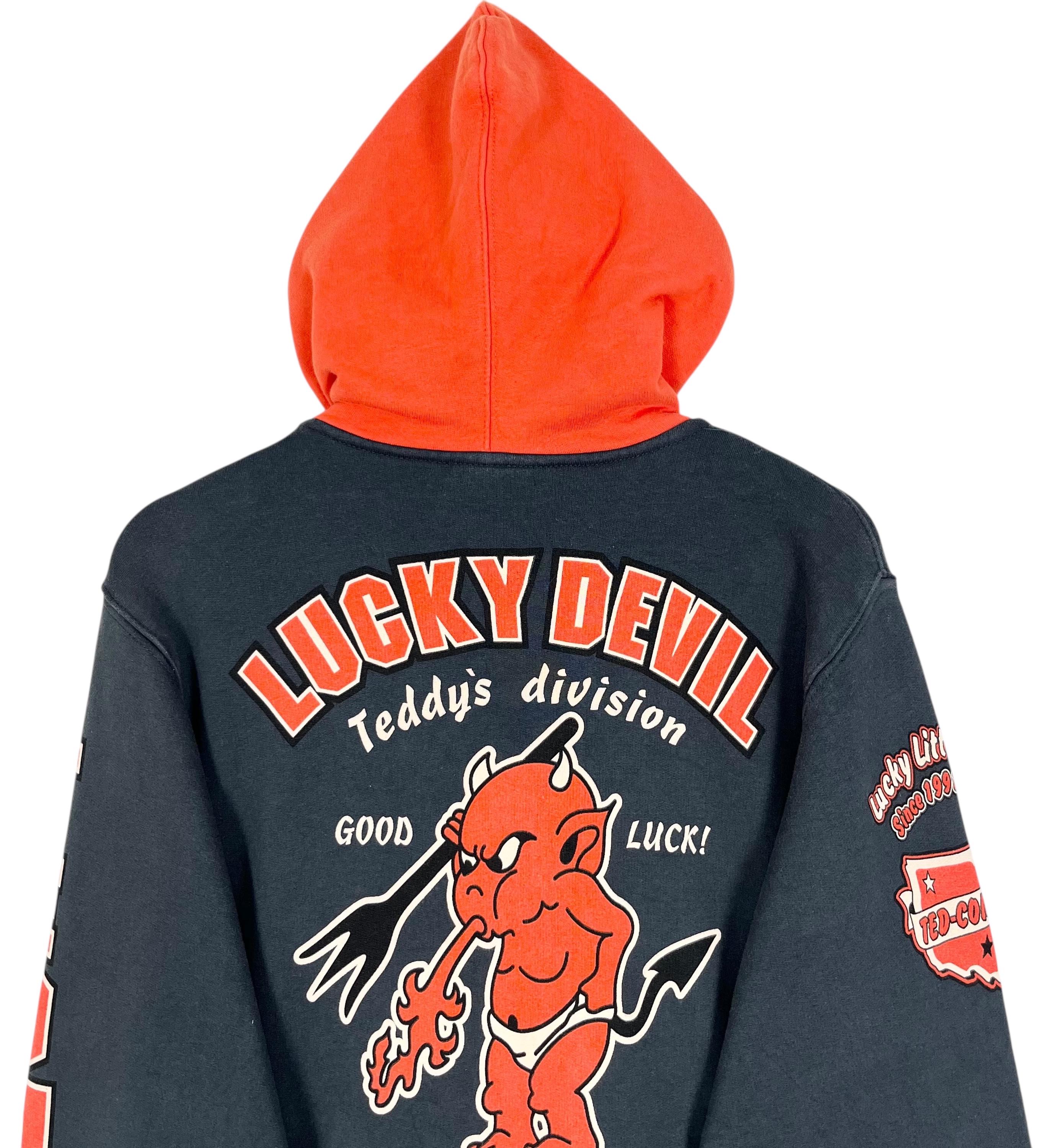Tedman's Ted Company Zipper Hoodie Lucky Devil Teddy's Division