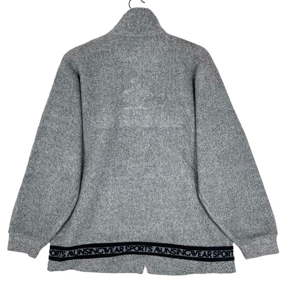 Vintage Munsingwear Grand Slam Fleece Jacket Grey… - image 8