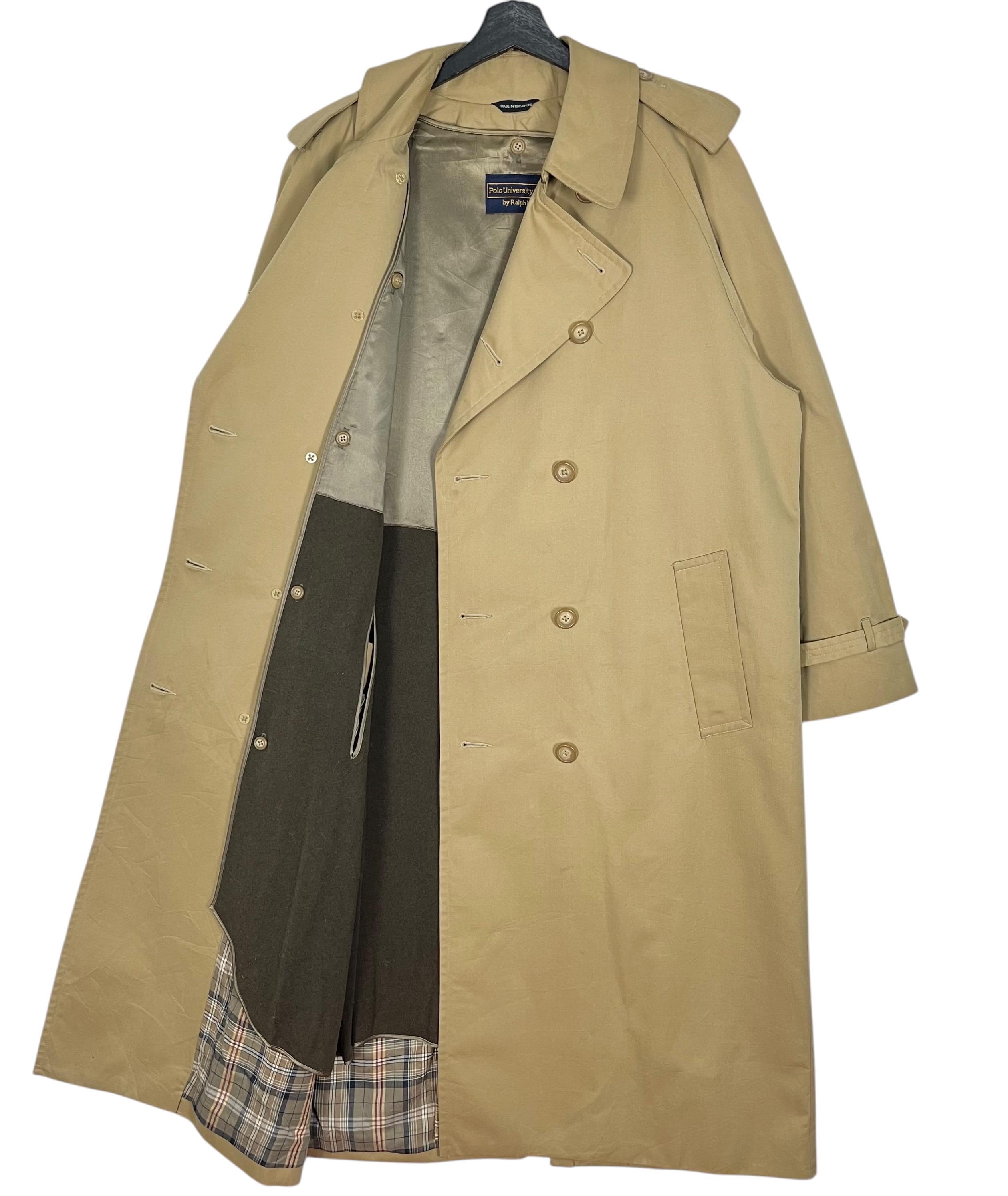 Polo University Club by Ralph Lauren コート Polo University Club by Ralph Lauren Trench Coat Beige Color Size