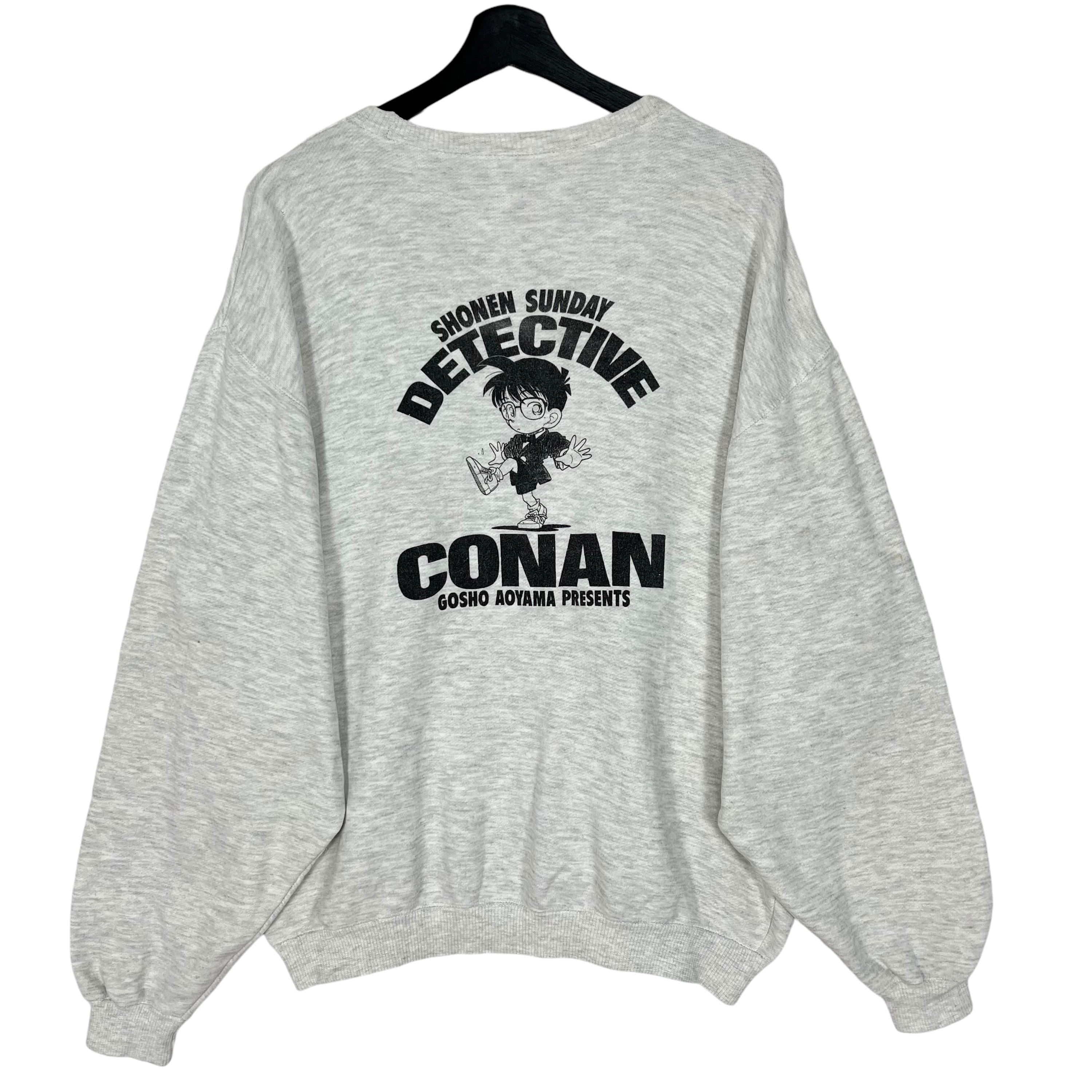 ヴィンテージ Y2K 日本のアニメ 名探偵コナン スウェットシャツ サイズ