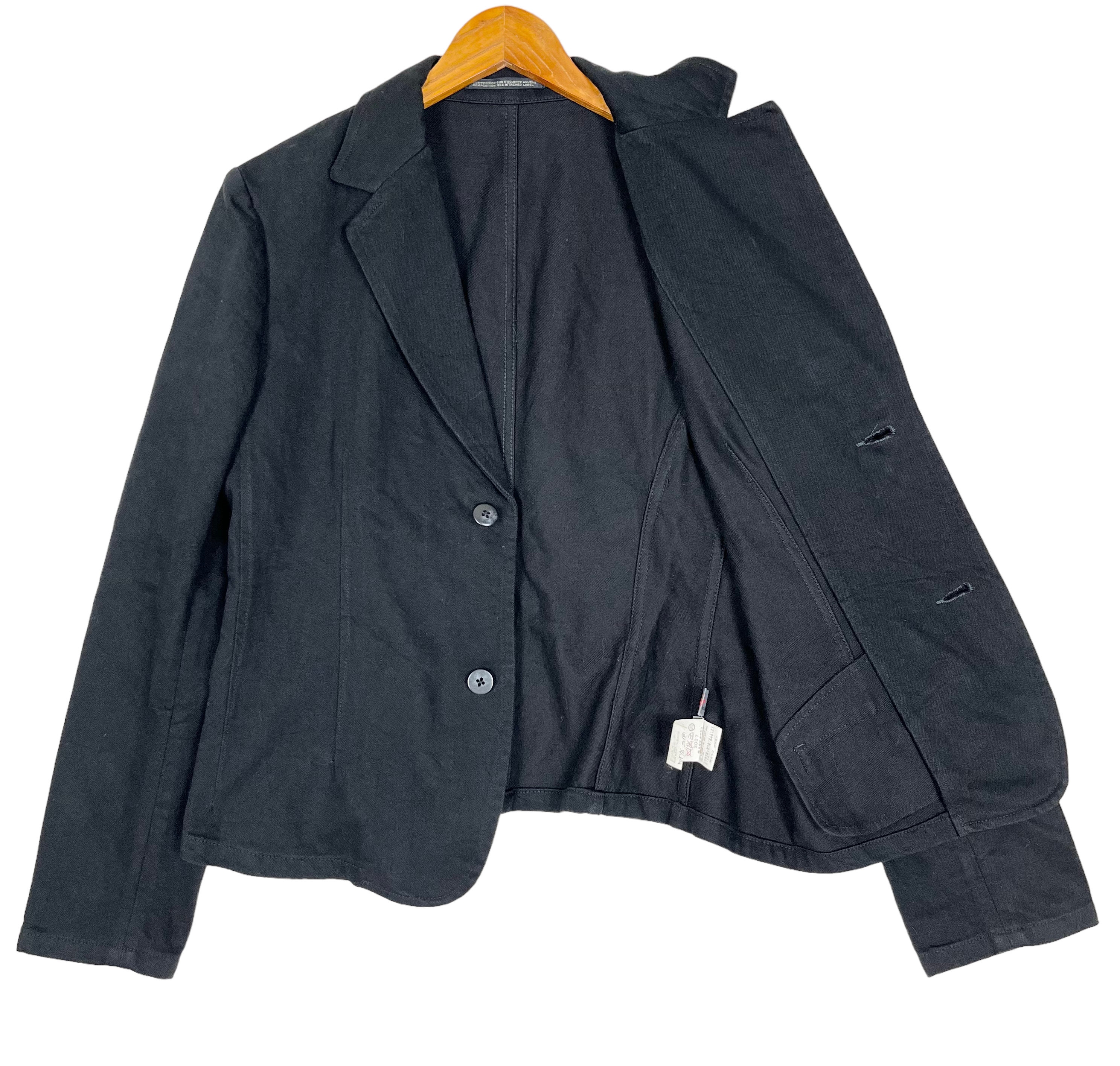 ジャケット・アウター YOHJI YAMAMOTO +NOIR cashmere coat Yohji Yamamoto Noir Single Pocket Designer Cashmere Women