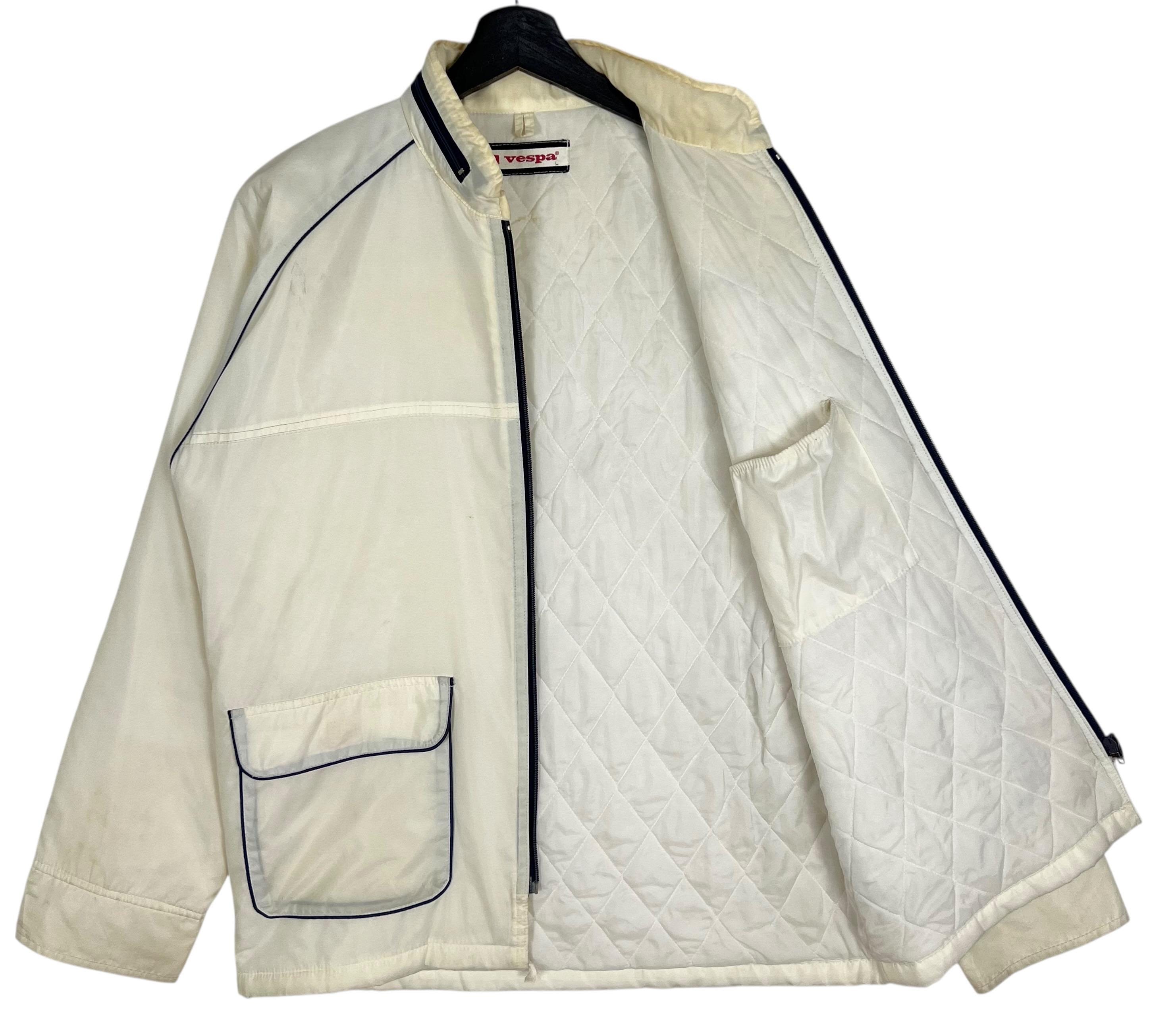 Vintage 90s Piaggio Italia Vespa Jacket Size L - Etsy
