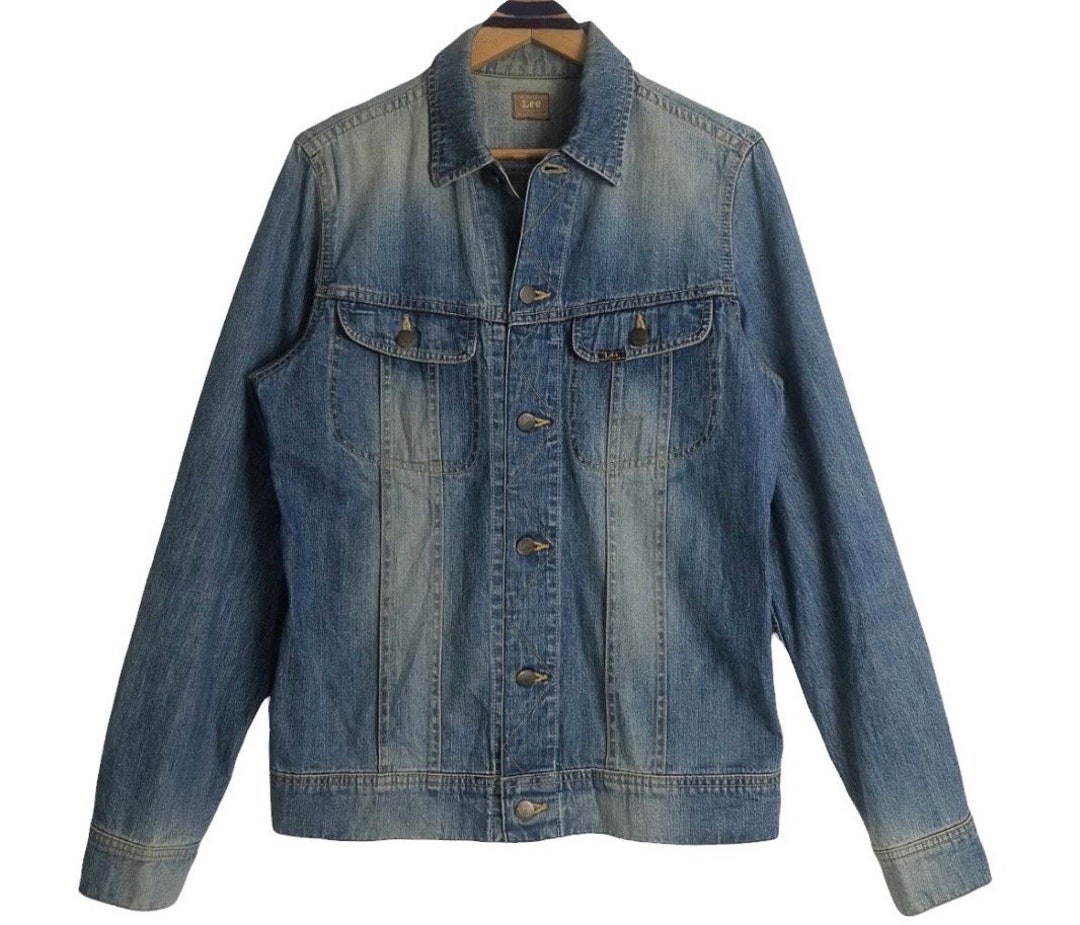 JOURNAL STANDARD◆Denim Trucker jacket Lee X Standard Journal Denim Trucker Jacket Dark Blue Size Medium