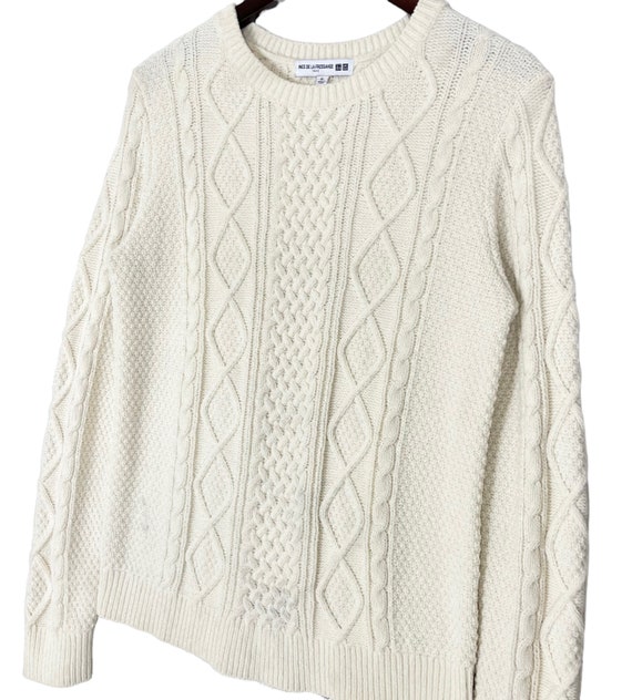 Uniqlo Ines De La Fressange Knit Sweater White Cr… - image 4