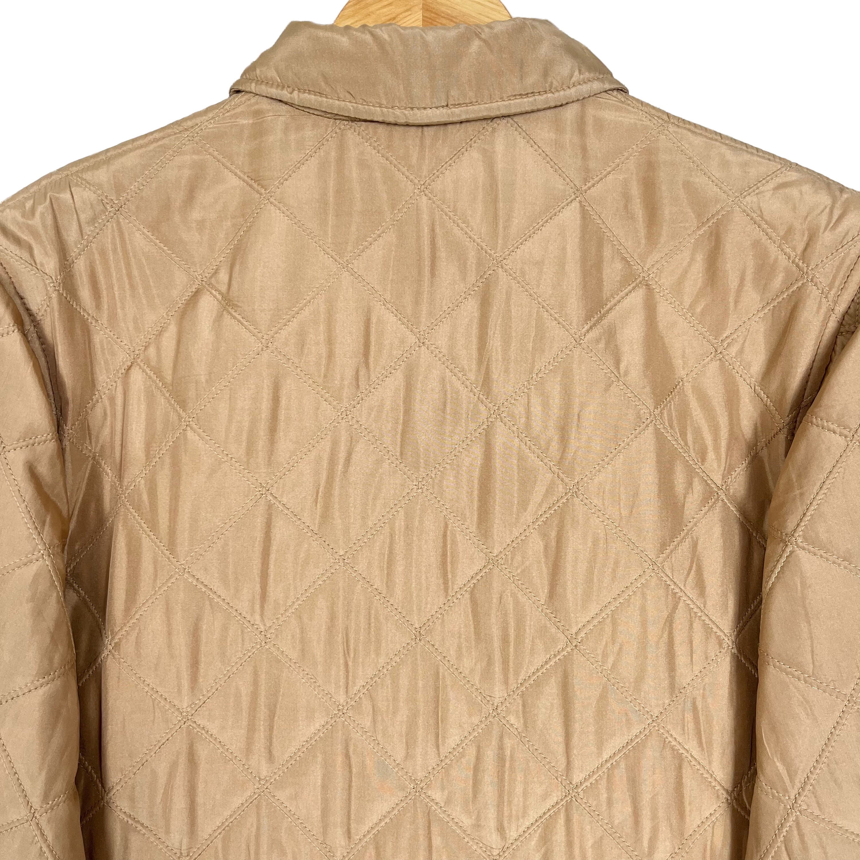 Vintage Salvatore Ferragamo Silk Quilted Jacket Italian