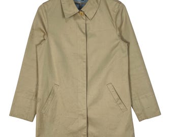 Cappotto trench da donna Ralph Lauren, colore beige, taglia 7 (piccola)