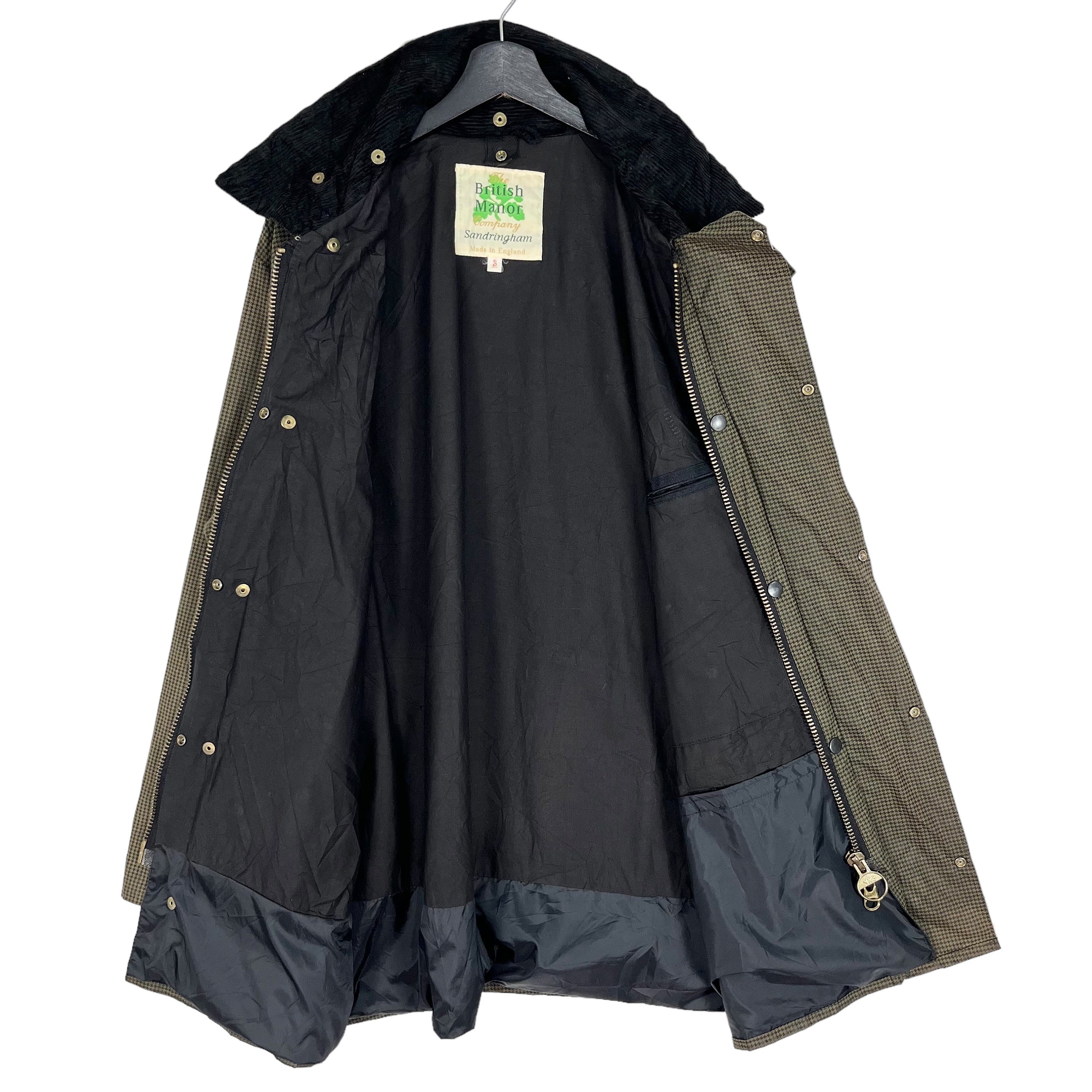 The British Manor Company Sandringham Gewachste Jacke Barbour Made in England Etsy