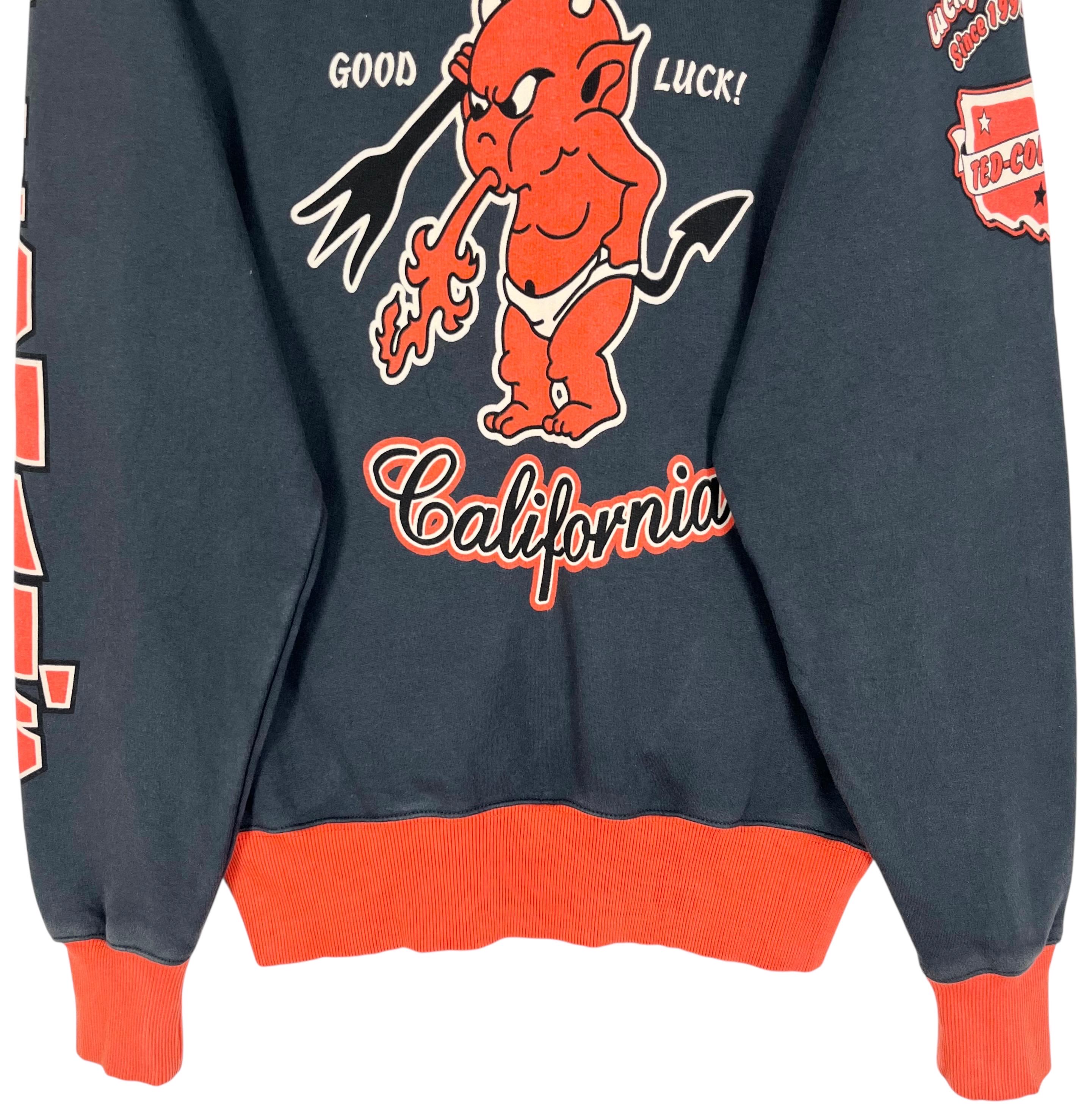 Tedman's Ted Company Zipper Hoodie Lucky Devil Teddy's Division