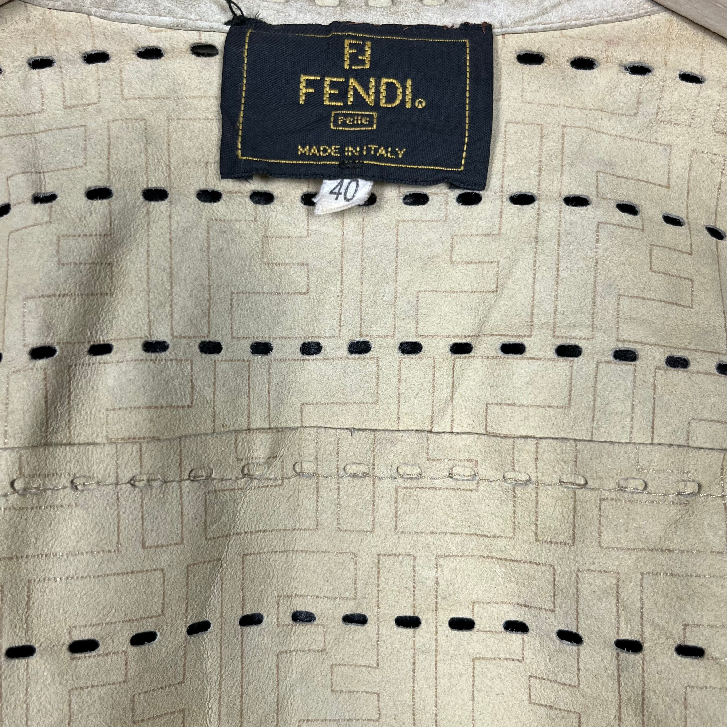 Fendi see through jacket new arrivals