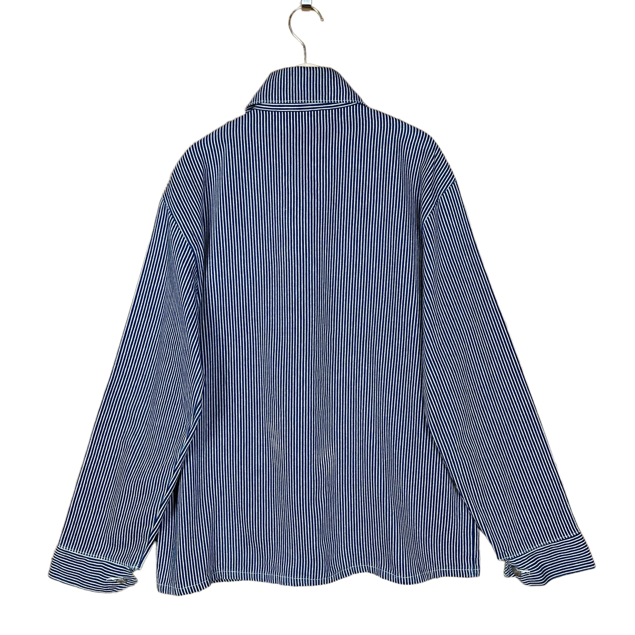 Vintage Pointer Brand Blue Denim Engineer Chore Work Jacket