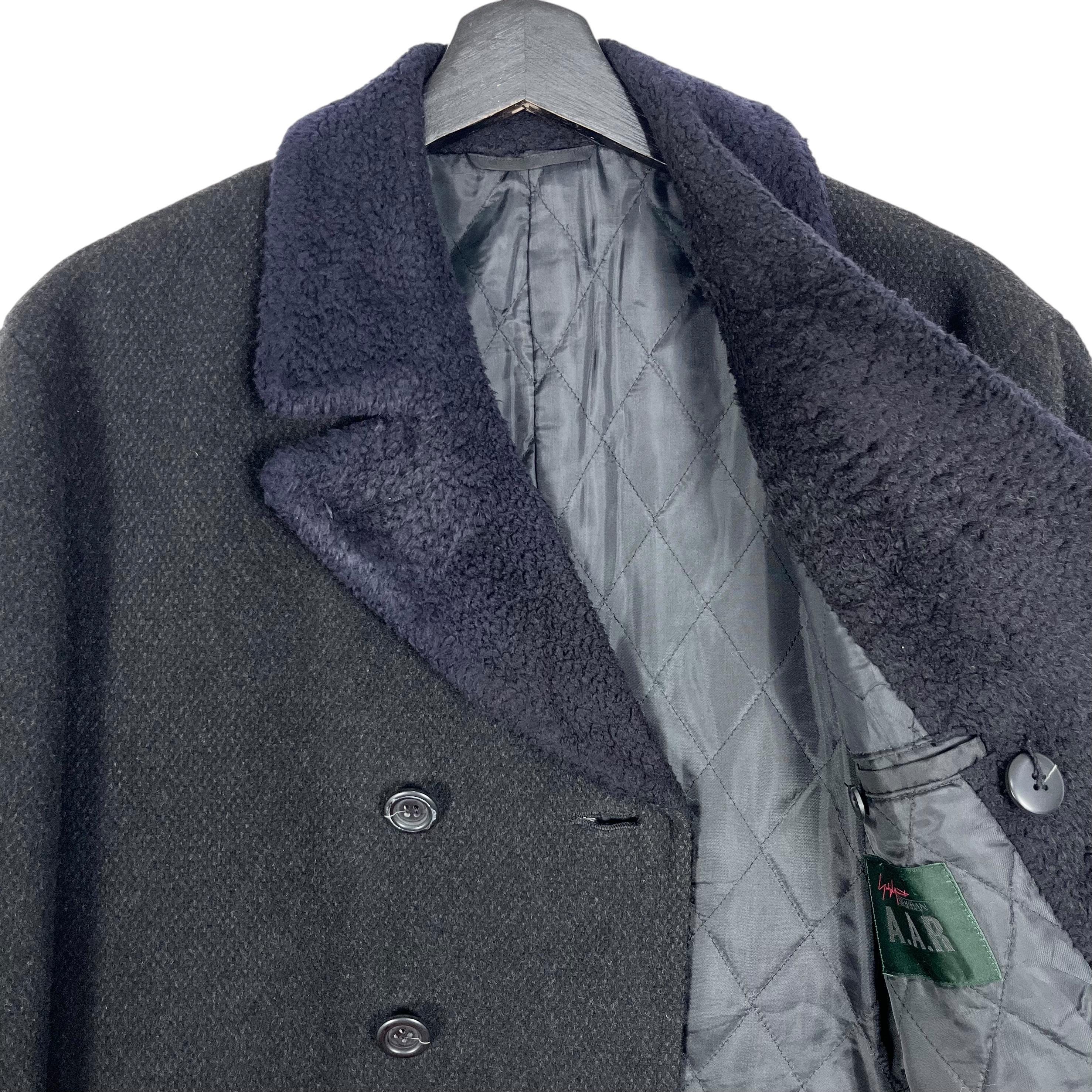 ヨウジヤマモト AAR デザイン Y's For Men ピーコート ブラック サイズ