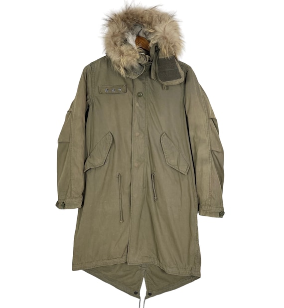 Avirex X Earth Music & Ecology Military Fish Tail Furs Hoodie
