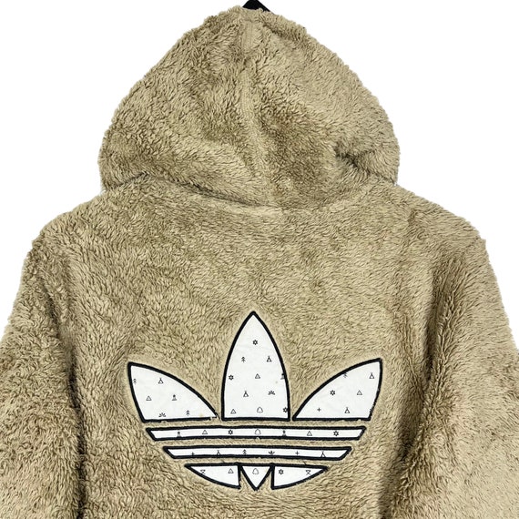 Fuzzy adidas sweatshirt outlet