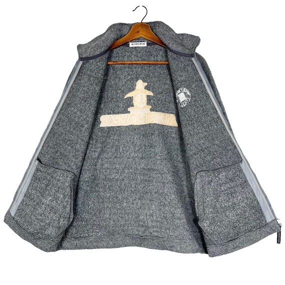 Vintage Munsingwear Grand Slam Fleece Jacket Grey… - image 5