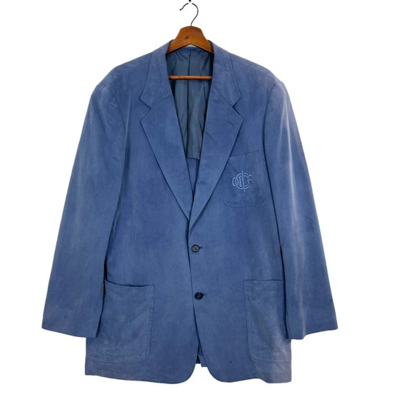ジャケット・アウター 90s christian dior monseur blazer Vintage 90's Christian Dior Monsieur Blazer Mens Jacket Blue Size