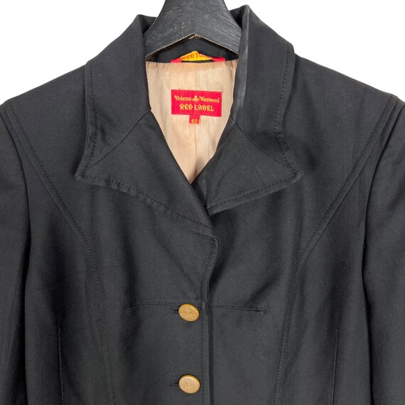 Vivienne Westwood RED LABEL ブラックジャケット 40 Vivienne Westwood Red Label Jacket - Women's 40
