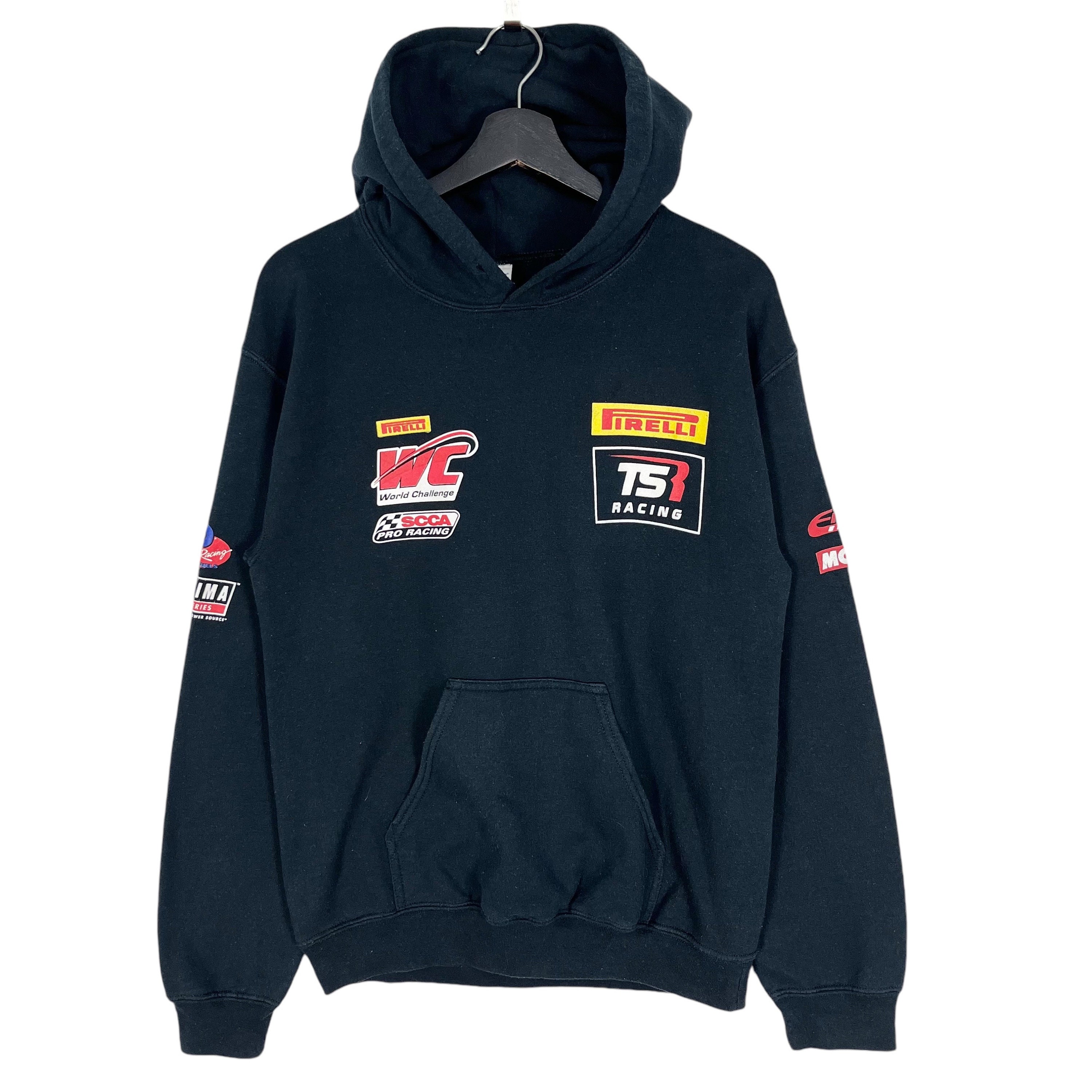 Techsport Racing Motorsport Pull Over Hoodie Pirelli SCCA Pro