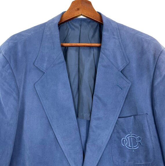 Vintage 90's Christian Dior Monsieur Blazer Mens Jacket Blue Size