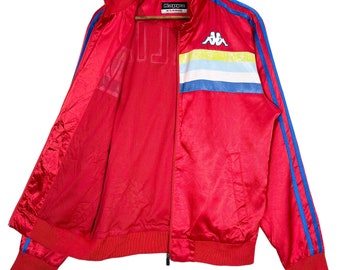 Vintage Kappa Italia National Football Team Embroidery Zip up
