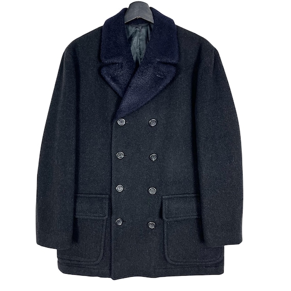 Yohji Yamamoto A.A.R ギャングコート　ピーコート ヨウジヤマモト AAR デザイン Y's For Men ピーコート ブラック サイズ