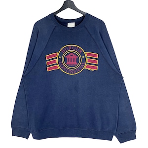 Vintage 80’s Burger Continental Pasadena California CalTech Famous Student Hangout Restaurant Raglan Sweatshirt Unisex Size XXL Made in USA