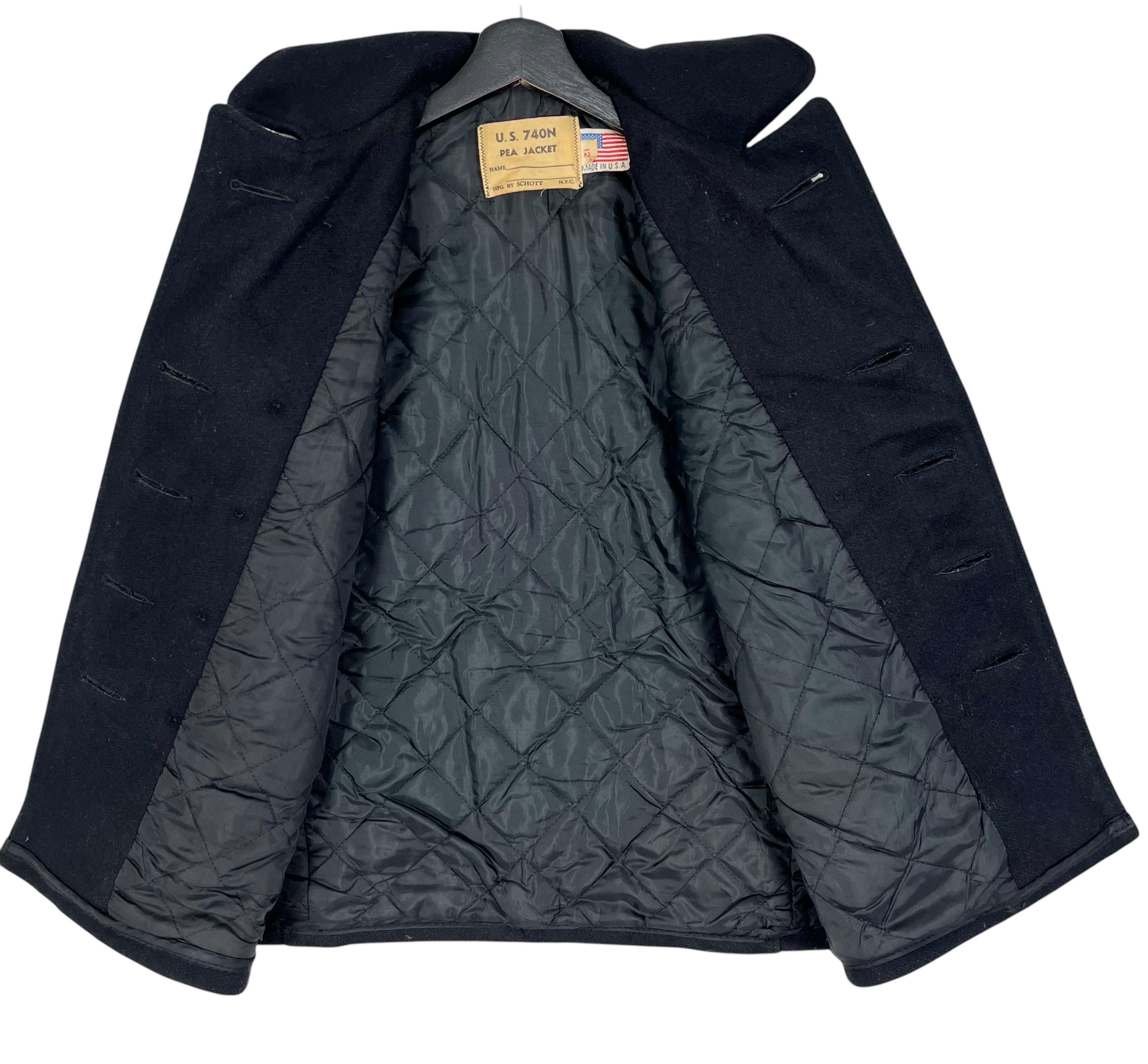 MFG by Schott US740N ピージャケットコート ウール サイズ 12