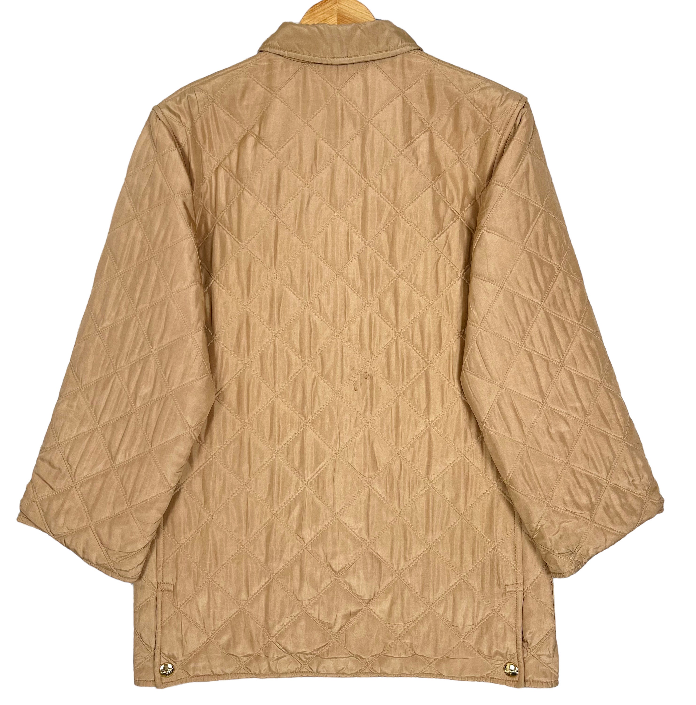 【Salvatore Ferragamo】1990s Boa Jacket 90s Ferragamo Blue Wool Jacket | S-M - Lucky Vintage