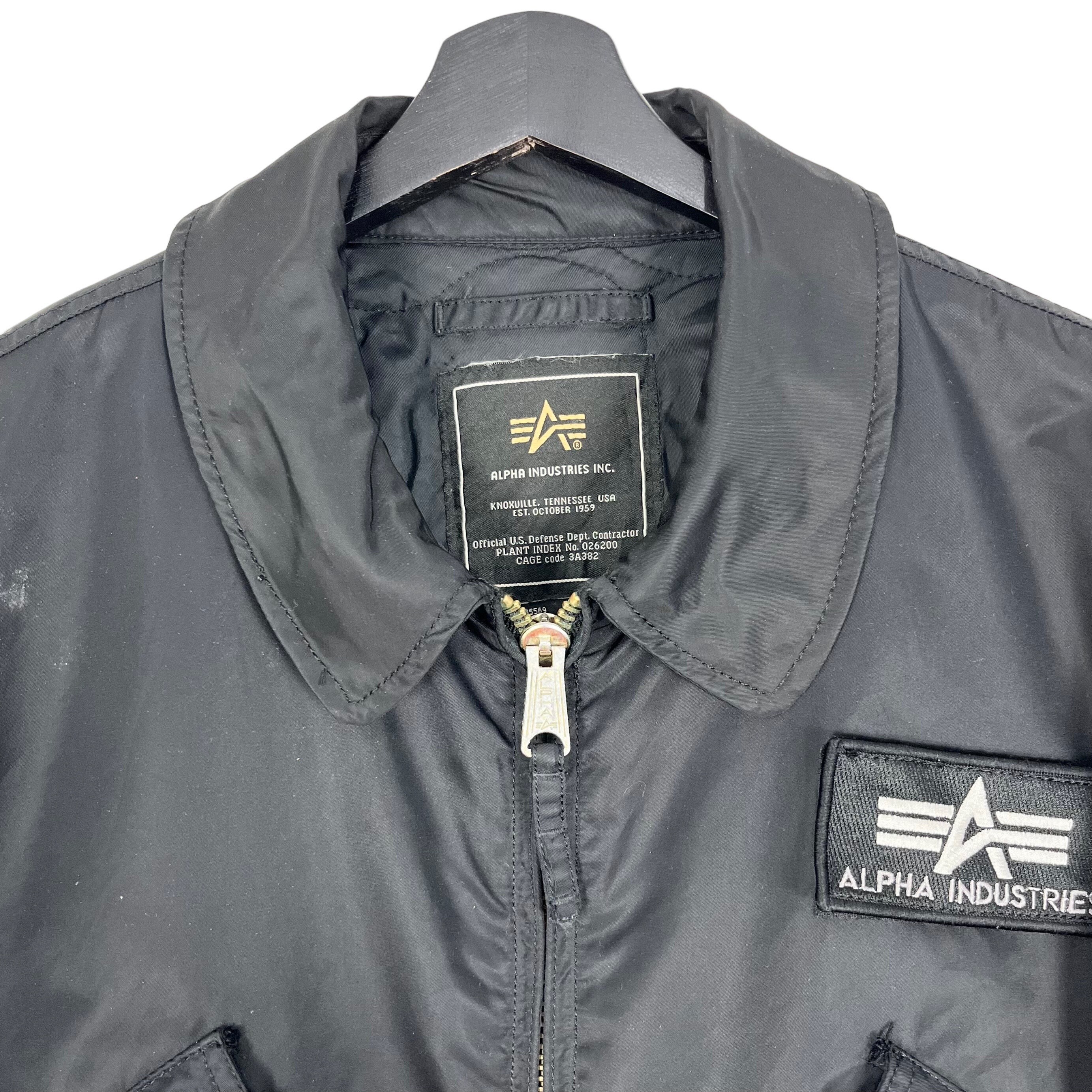 Alpha Industries Flight Bomber Jacket Men's Military Black Alpha Industries Flight Bomber Jacket Men's Military Black