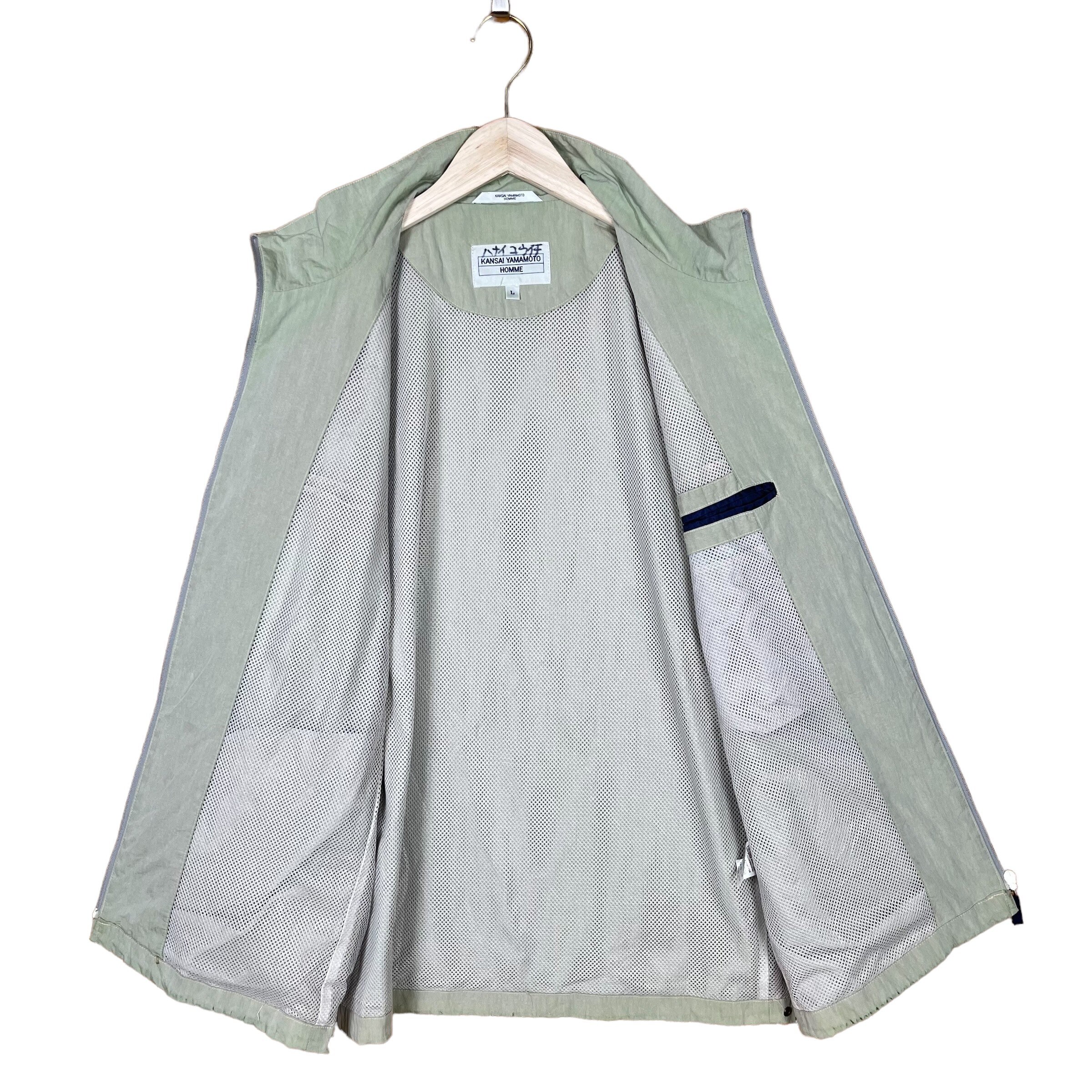 kansai yamamoto vintage 80s 希少 zipブルゾン kansai yamamoto vintage 80s 希少 zipブルゾン