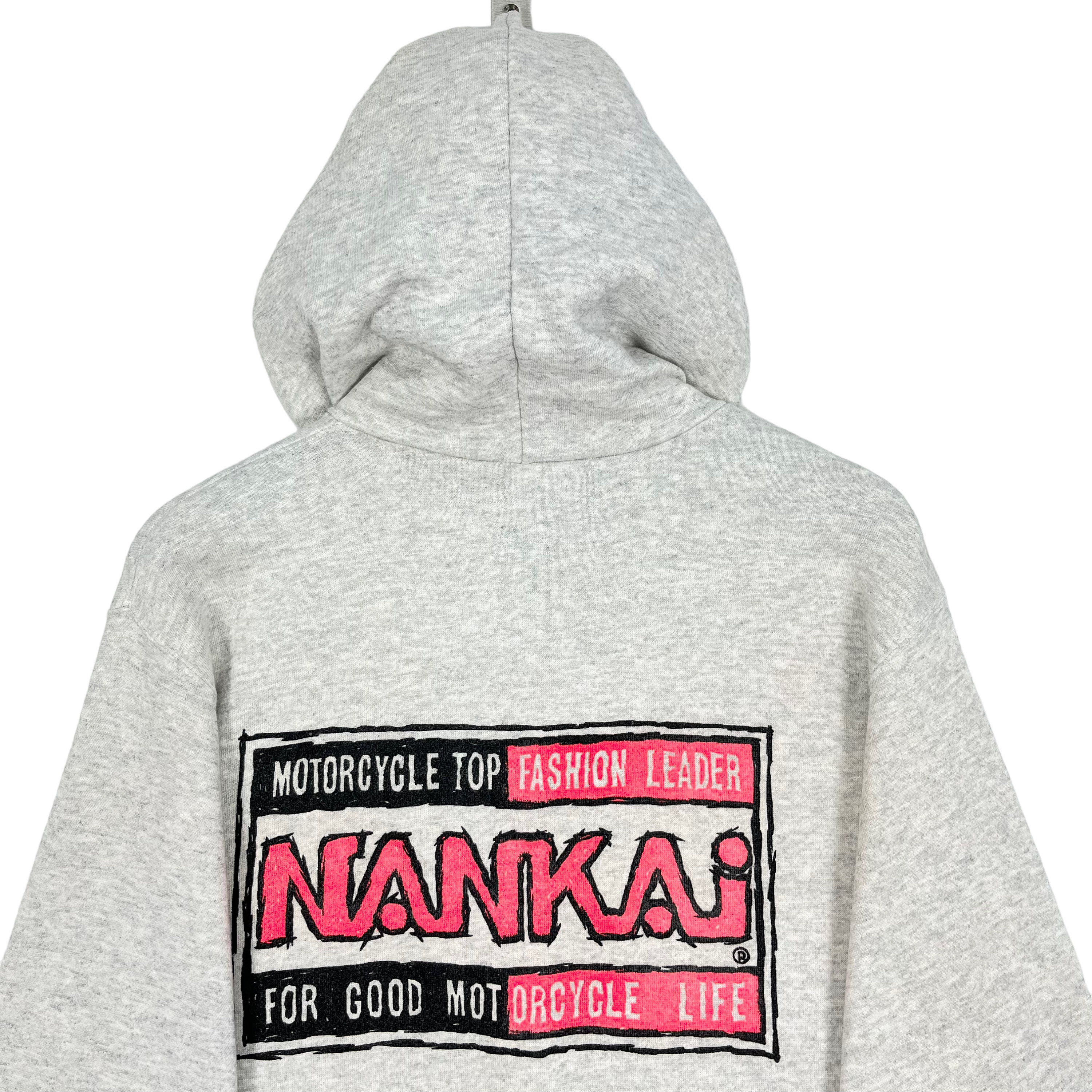 Vintage 90s Nankai Motorcycle Top Fashion Leader Big Logo Printed