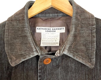 ジャケット・アウター KATHARINE HAMNETT Velvet long coat il_1080xN.5357611115_3c9a.jpg